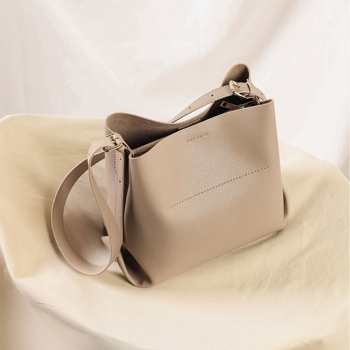 Fashion Leather Bucket Bag DIY Kit | Make A Bucket Bag – POPSEWING®