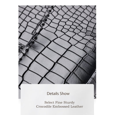 High Quality Crocodile Pattern Leather | DIY Leather Bag Kit