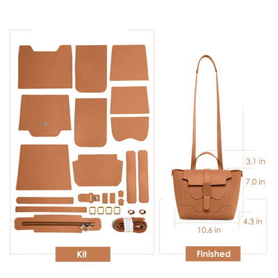 Brown Maestro Bag |  DIY Maestro Bag Kit | POPSEWING™