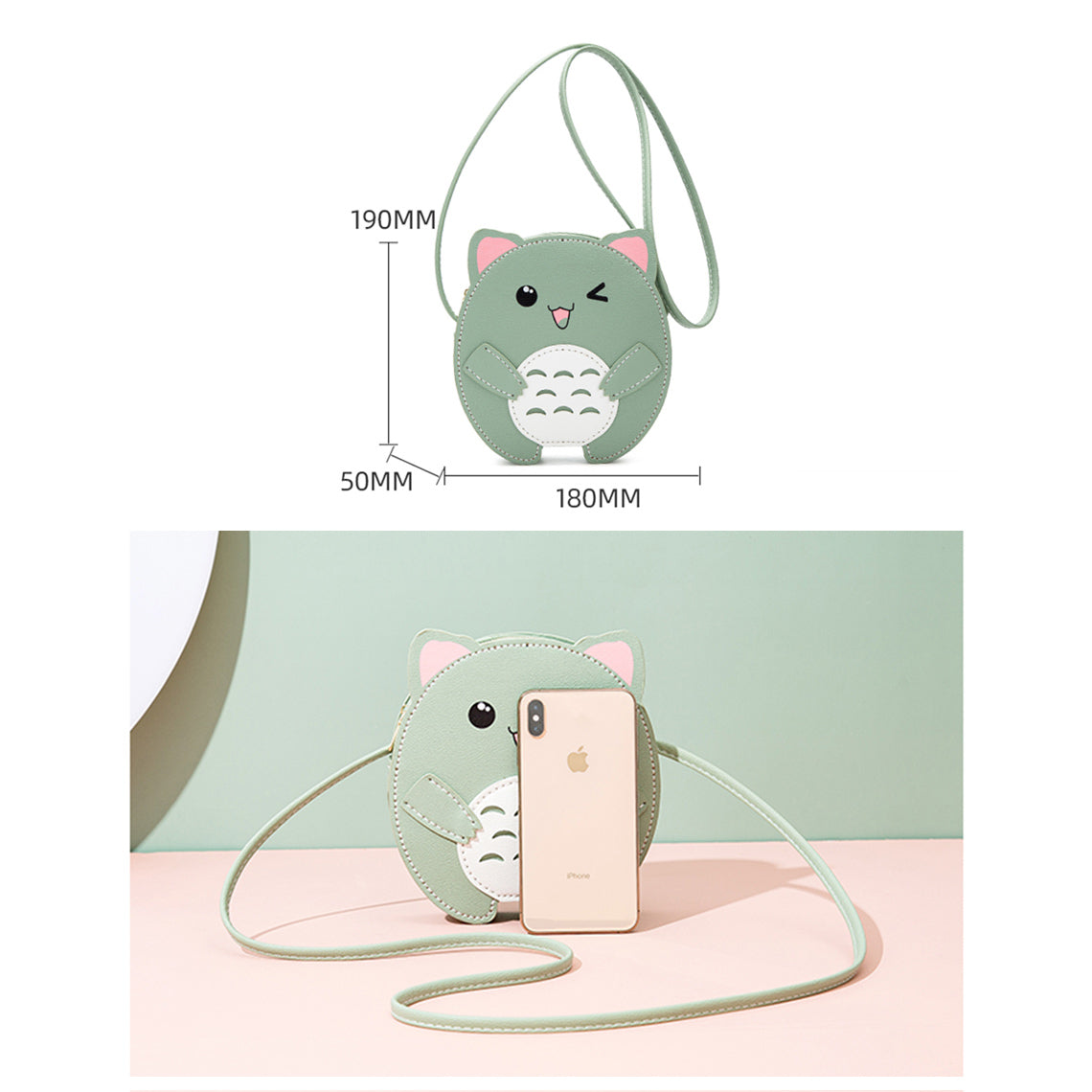 POPSEWING® Vegan Leather Cute Animal Bag DIY Kit