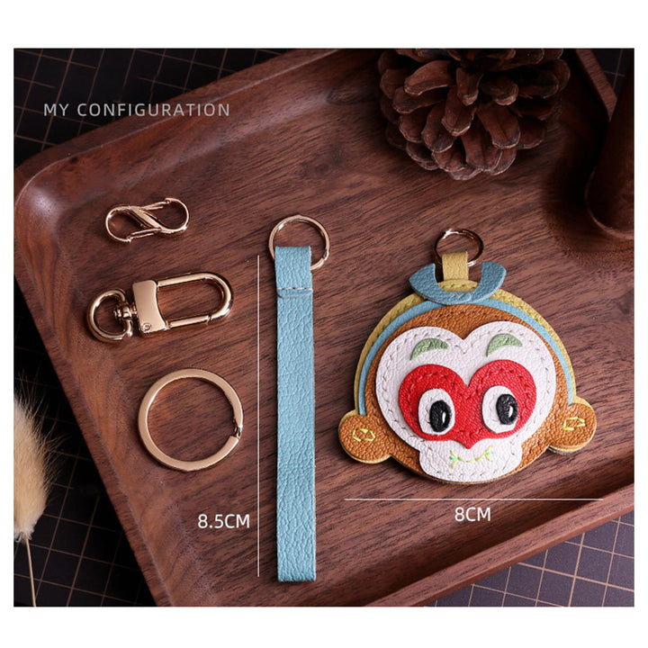 Monkey Charm - Journey to the West Sun Wukong the Monkey King Keychain Making Kit