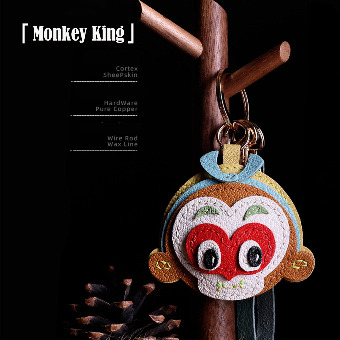 Monkey Keychain Kit - Best Monkey Ornament Charm Gift Idea | POPSEWING™
