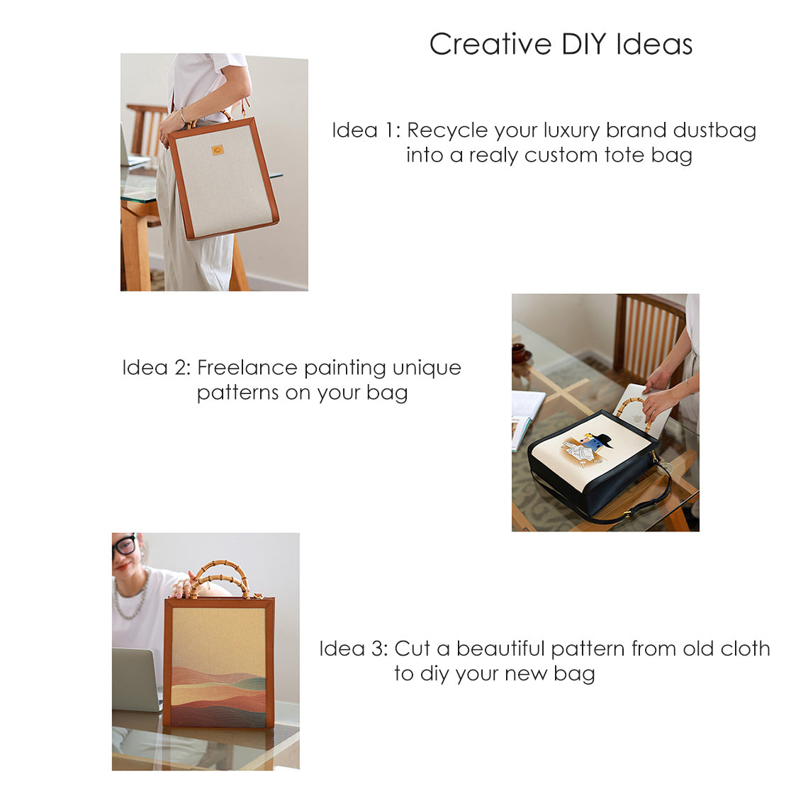 DIY Bag Making Ideas | How to Make a Bag from Old Clothes/Luxury Brand Dust Bags - POPSEWING™