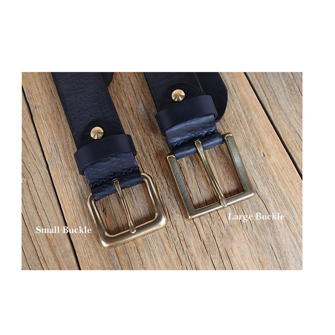 POPSEWING® Full Grain Leather Distressed Belt DIY Kit