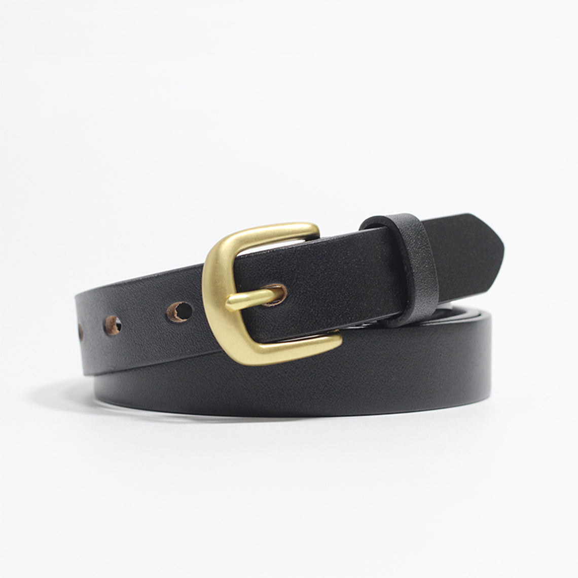 Black Leather Belts for Women | Women's Leather Belts for Jeans - POPSEWING™