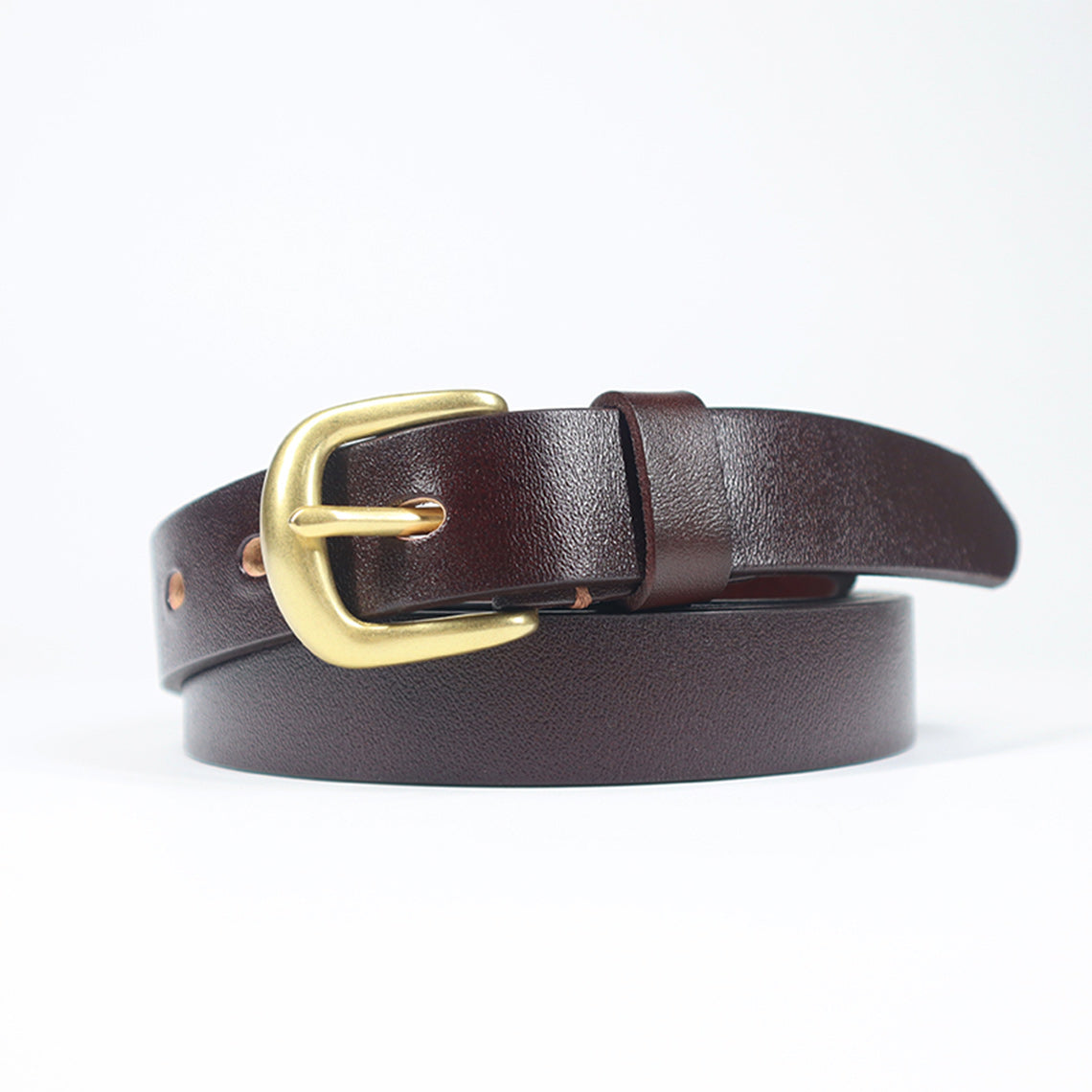 Brown Leather Belt for Women | Leather Handcraft DIY Kits - POPSEWING™