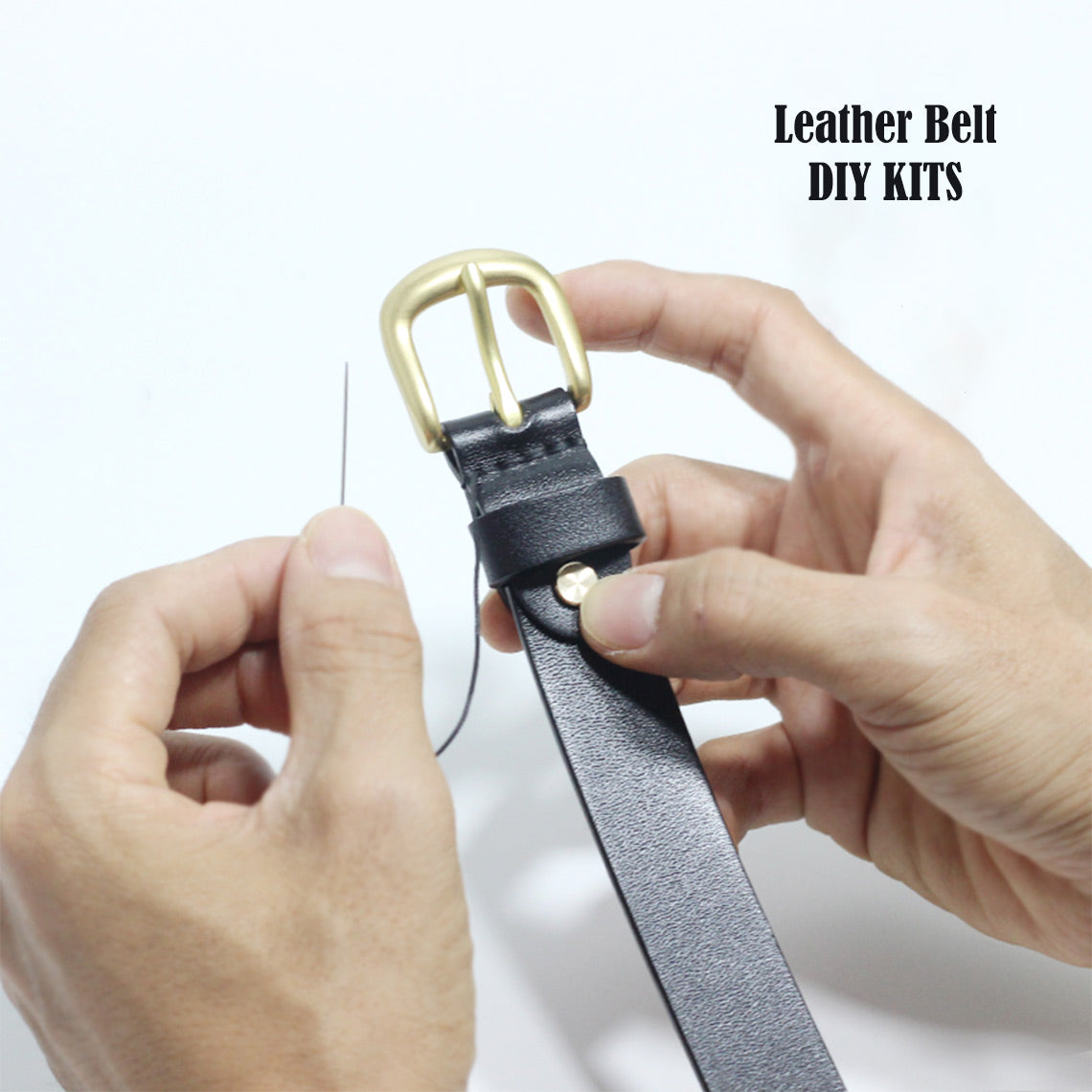 DIY Leather Kit | Genuine Leather Belt Handmade Crafts Gifts - POPSEWING™
