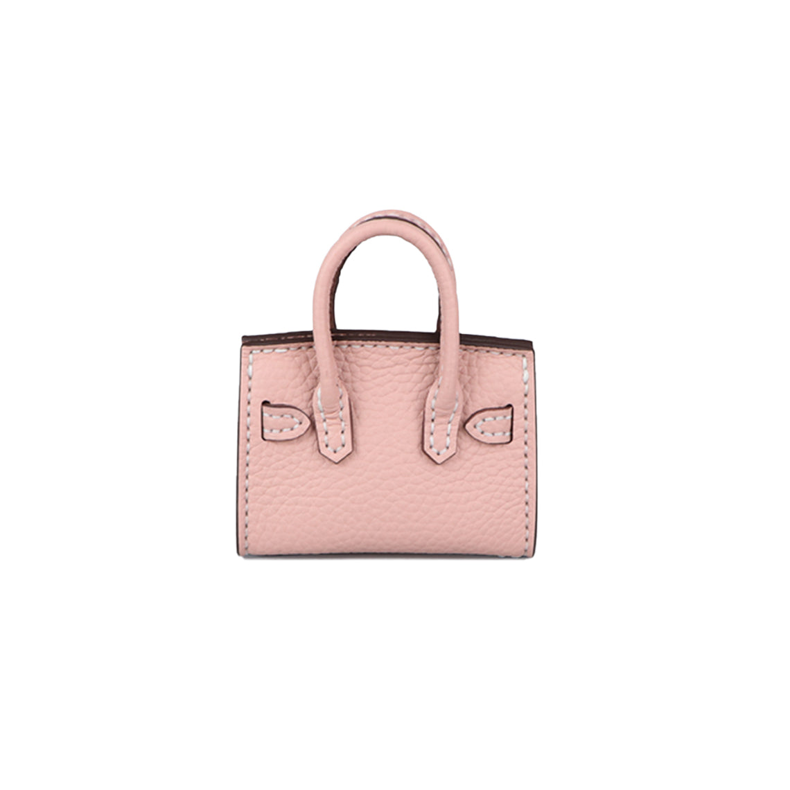 Leather Bag Charm DIY Making Kit | Pink Leather Bag Charm Bag Accessories Handbag Pendant - POPSEWING™