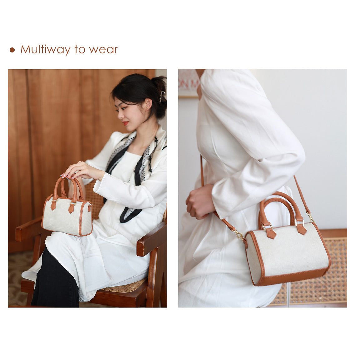 Dust bag DIY Designer Boston Bag | DIY Leather Bag Kit – POPSEWING®