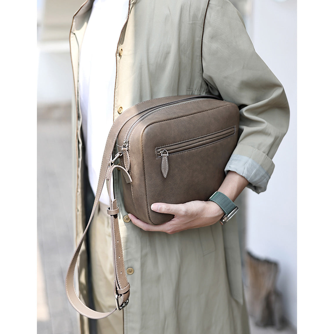 Handmade DIY Bag Kit | Real Leather Camera Bag Sling Bag for Men and Women - POPSEWING™