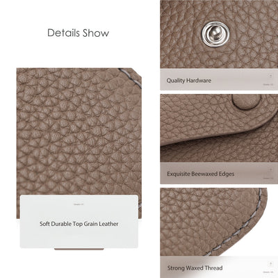 POPSEWING® Top Grain Leather Envelope Card Holder DIY Kit