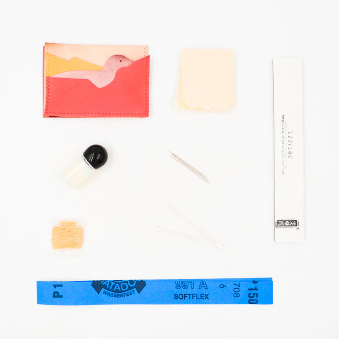 Card holder making kit | Handmade leather card holder