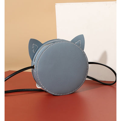 Faux Leather Kid's Cute Kitty Crossbody Bag DIY Kit | Cute Kitty Bag for Kids DIY Birthday Gift Ideas - POPSEWING™