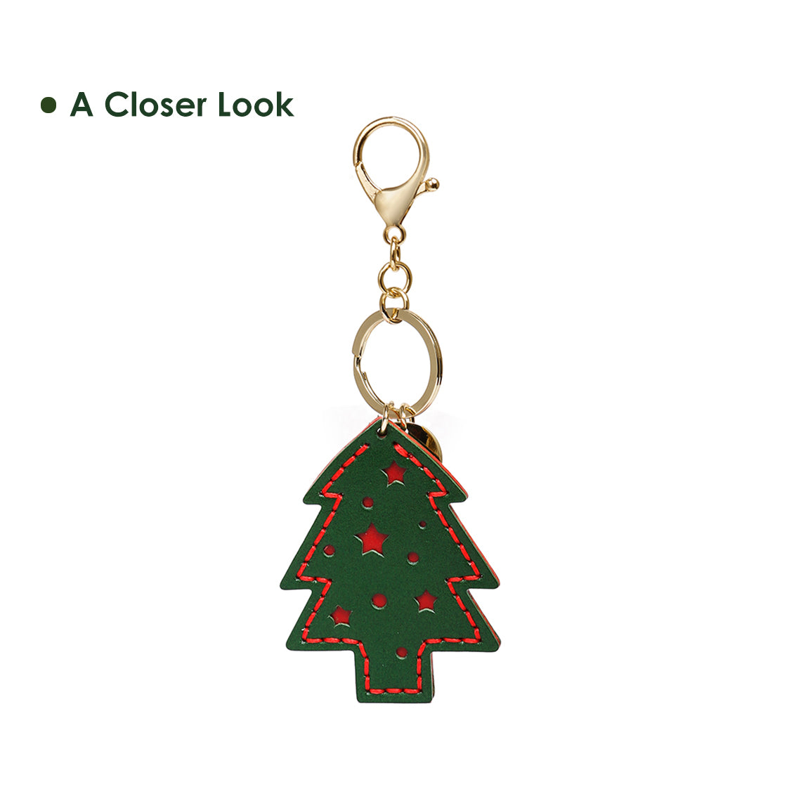 POPSEWING® Leather Christmas keychain DIY Kit