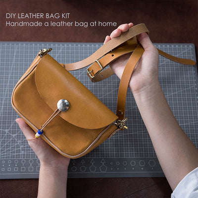 DIY handmade Bags | How to make a satchel | POPSEWING™