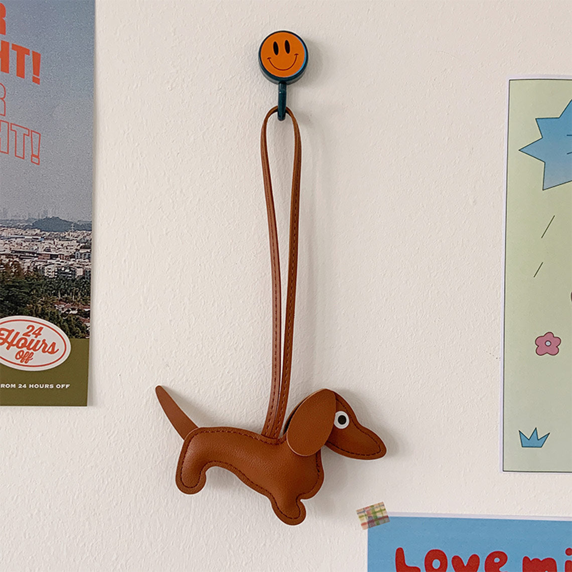 Faux Leather Dachshund Bag Charm – POPSEWING®