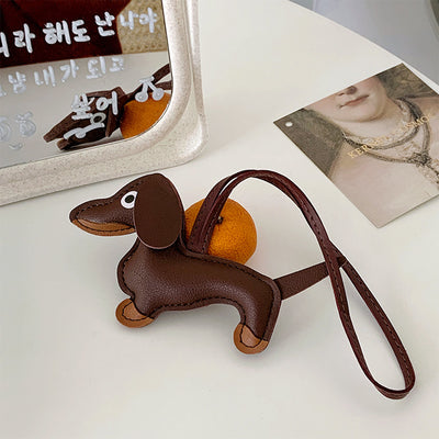 Cute Dog Bag Charm Dachshund Pendants - POPSEWING™ Handmade Leathercrafts