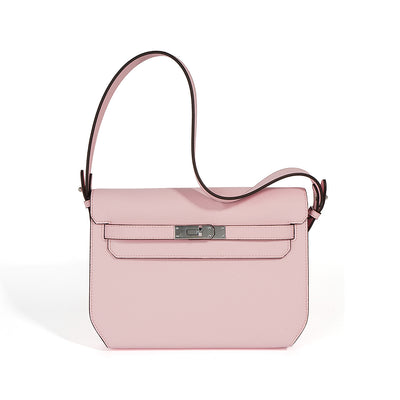 Pink Kelly Depeches Pouch Dupe | Inspired Designer Leather Crossbody Bag - POPSEWING™