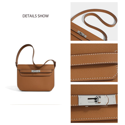 Inspired Brown Kelly Depeche 25 Pouch Details - POPSEWING™