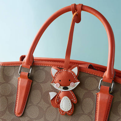 Cute Fox Bag Charm Bag Accessory | Handmade Gift Idea - POPSEWING™