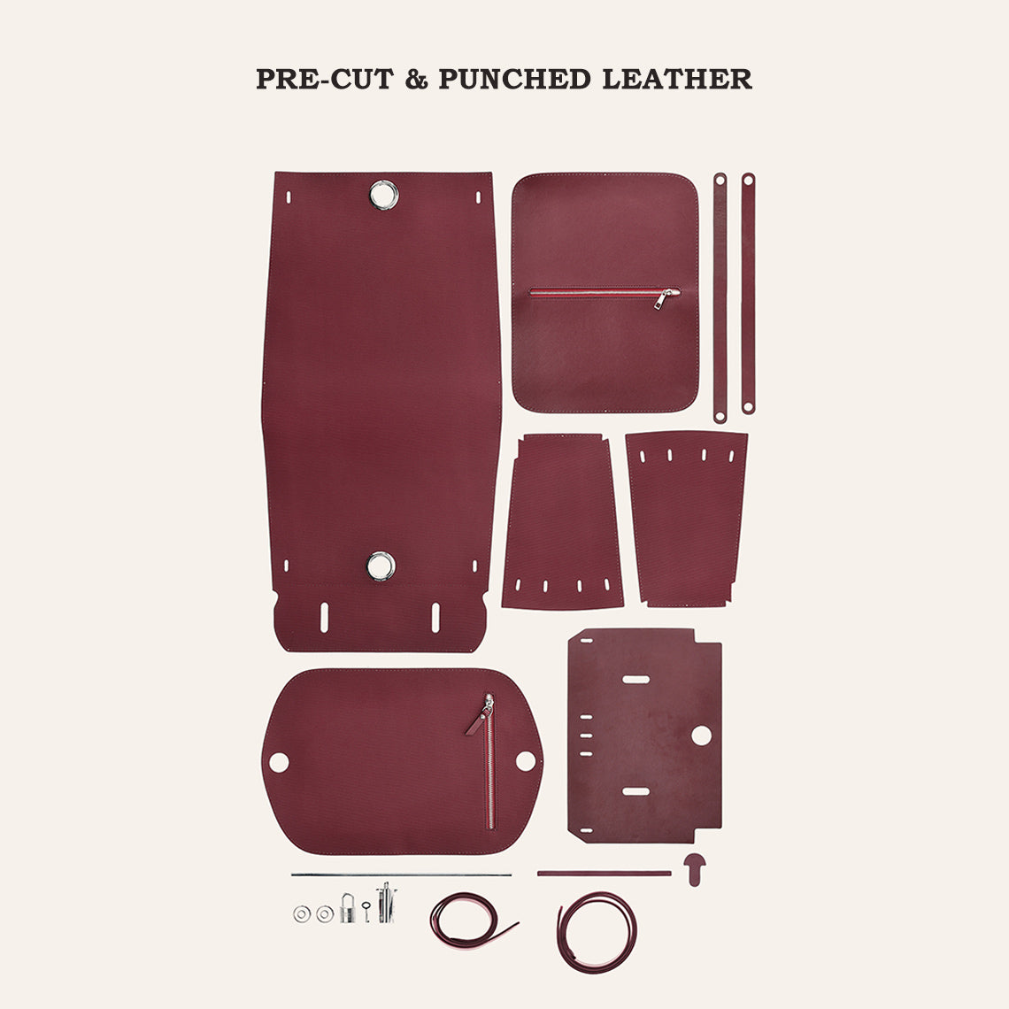 DIY Leather Bag Patterns | Make Your Own Bag DIY Kit | POPSEWING™