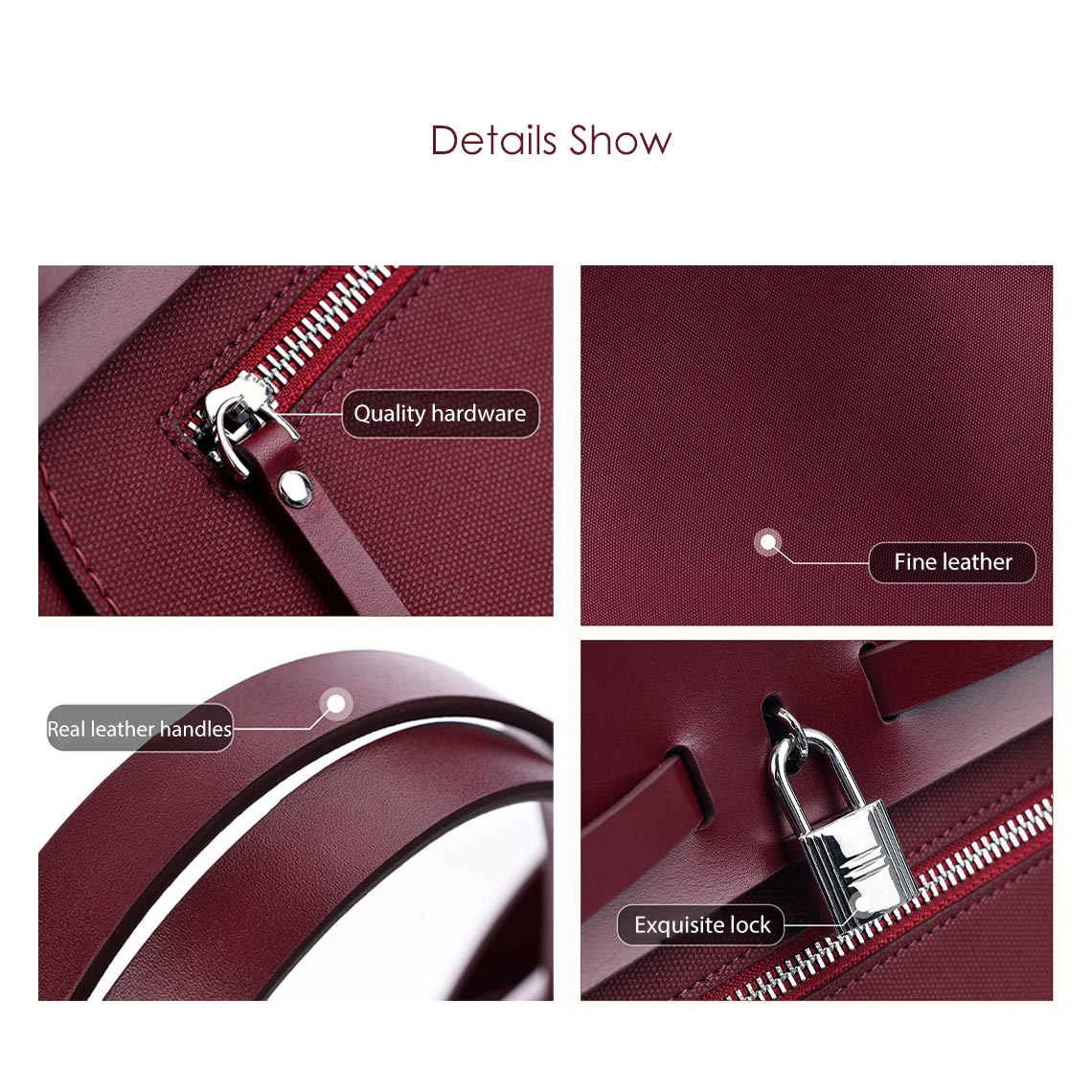 Real Leather Inspired Zip Bag DIY Kit | DIY Leather Bag Kit