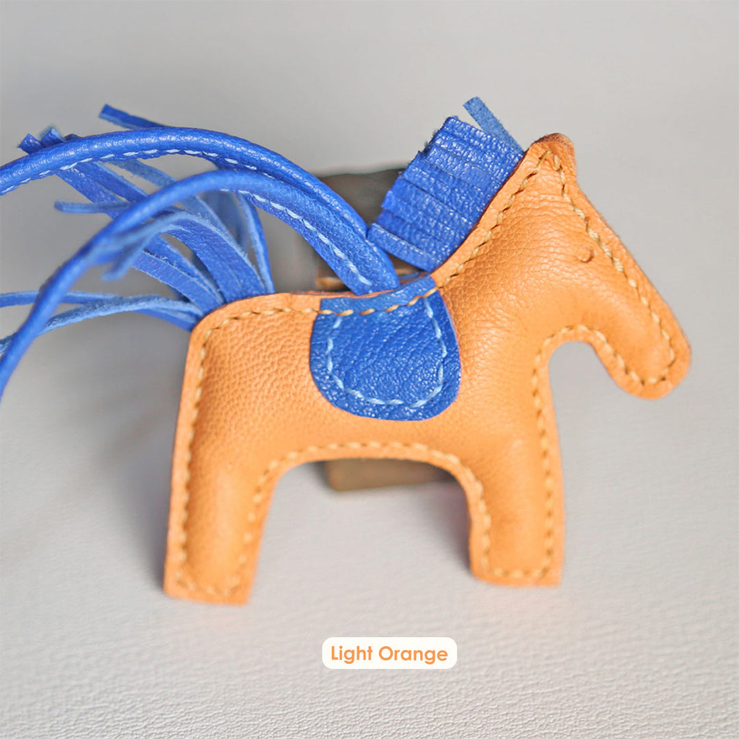 Light Orange Rodeo Horse Bag Charm Keychain | Luxury Bag Accessories for Affordable Price - POPSEWING™