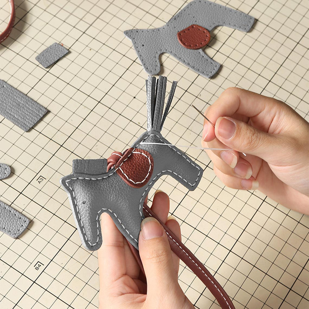 POPSEWING™ Leather Horse Bag Charm | DIY project