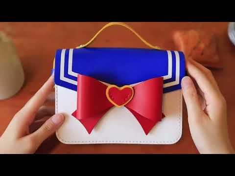 POPSEWING® Leather Lady Anime Crossbody Bag DIY Kit