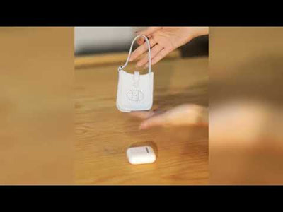 POPSEWING® Top Grain Leather Mini Pouch Bag Charm DIY Kit