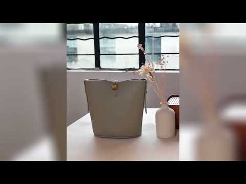 POPSEWING® Leather Simple Bucket Crossbody Bag DIY Kit