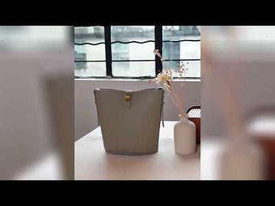 POPSEWING® Leather Simple Bucket Crossbody Bag DIY Kit