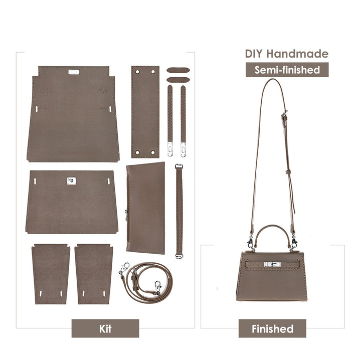 DIY Bag Kit | Inspired Sellier Kelly Bag DIY Making Kit - POPSEWING™