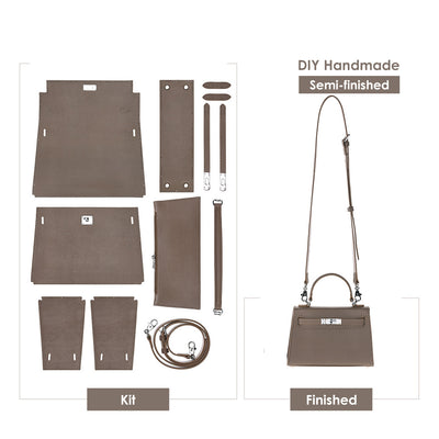 DIY Bag Kit | Inspired Sellier Kelly Bag DIY Making Kit - POPSEWING™