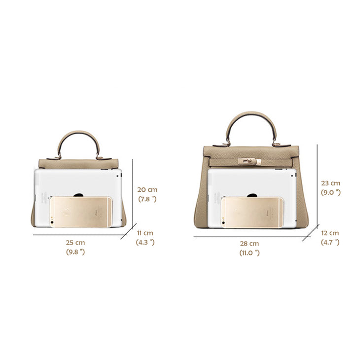 Clear hermes inspired bag online