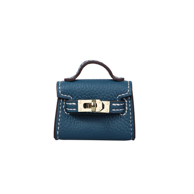 Cute Bag Charms | Designer Leather Bag Charm Mini Kelly Bag Charm - POPSEWING™