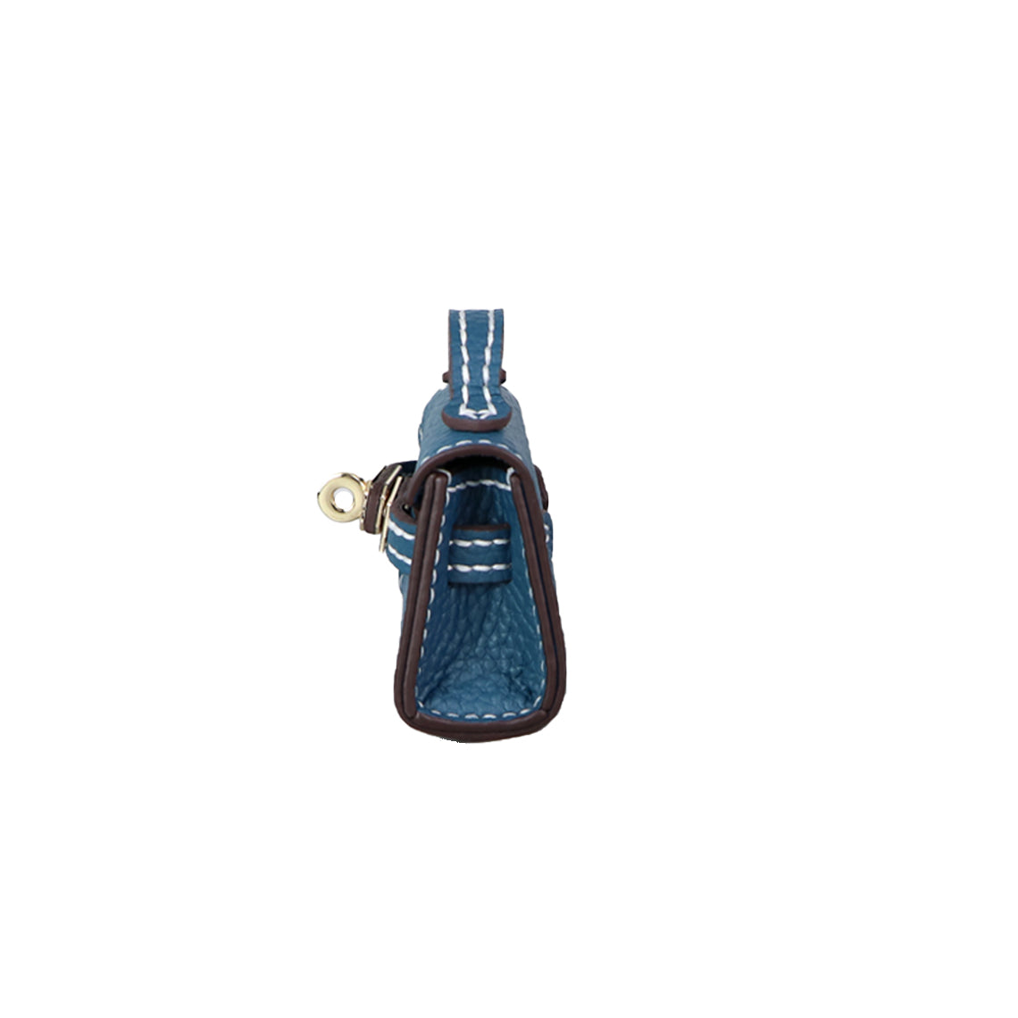 DIY Keychain Kit Bag Charm Making Patterns | Designer Leather Bag Charm Mini Kelly Bag Charm - POPSEWING™