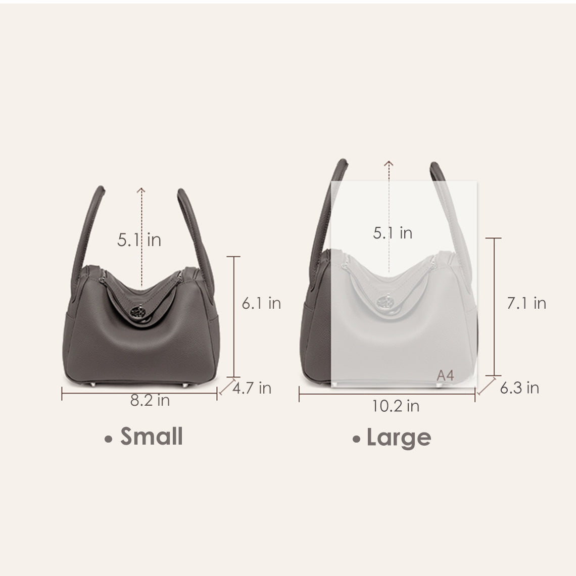 Large & Small & Mini Lindy Bag Price is affordable  | Lindy Bag  26 34 30 | POPSEWING™ 