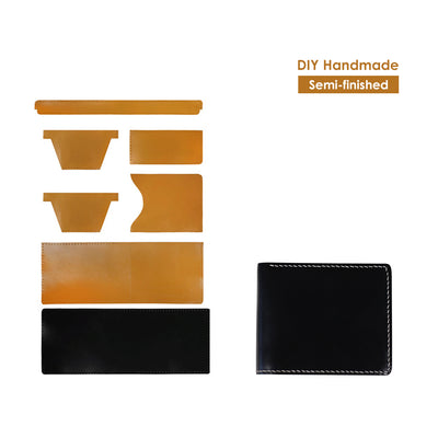 DIY Wallet Kit | Genuine Italian Leather Wallet Sewing Kit for Beginners - POPSEWING™