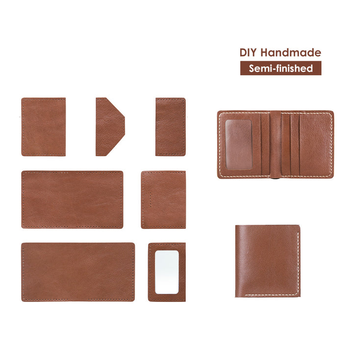 DIY Leather Wallet Kit | DIY Leathercraft kit - Assemble Your Own Wallet at Home