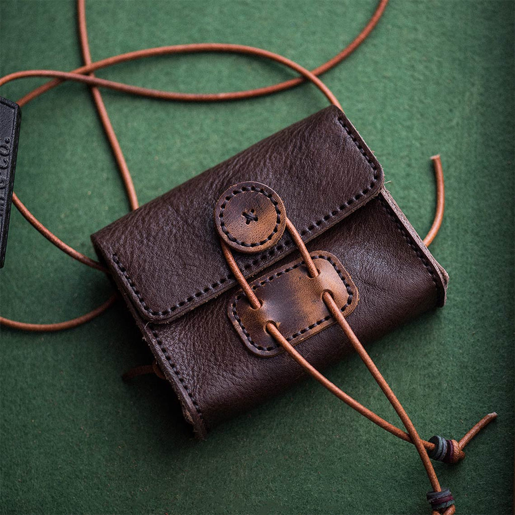Genuine Leather Mini Square Bag DIY Kit | Easy DIY Leather