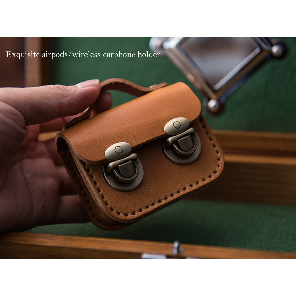 Funny airpod pro cases | diy airpods case leather tan