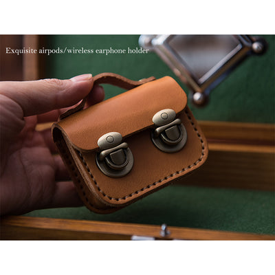 Funny airpod pro cases | diy airpods case leather tan