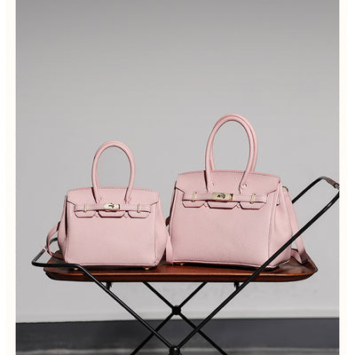 Pink Birkin Bag | DIY handmade bag Kit | Platinum Handbag | POPSEWING™ 