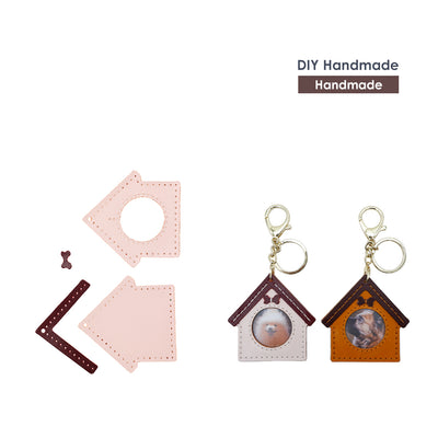 Custom Pet Gifts | DIY Keychain Kit Handmade Leather Keychain - POPSEWING™