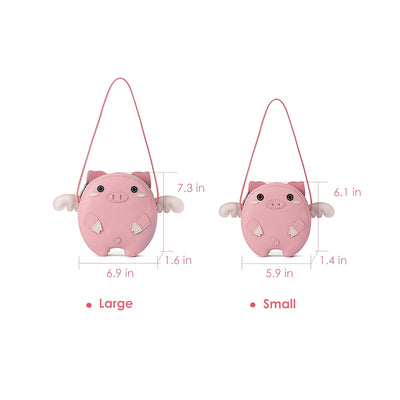 Cute Pink Pig Bag Size -  Mini  Big | POPSEWING™
