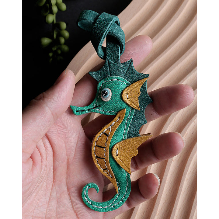 POPSEWING® Sheep Leather Sea Horse Bag Charm DIY Kit