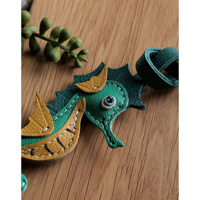 POPSEWING® Sheep Leather Sea Horse Bag Charm DIY Kit