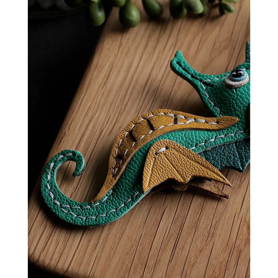 POPSEWING® Sheep Leather Sea Horse Bag Charm DIY Kit