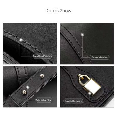 POPSEWING® Leather Lady Lock Shoulder Bag DIY Kit
